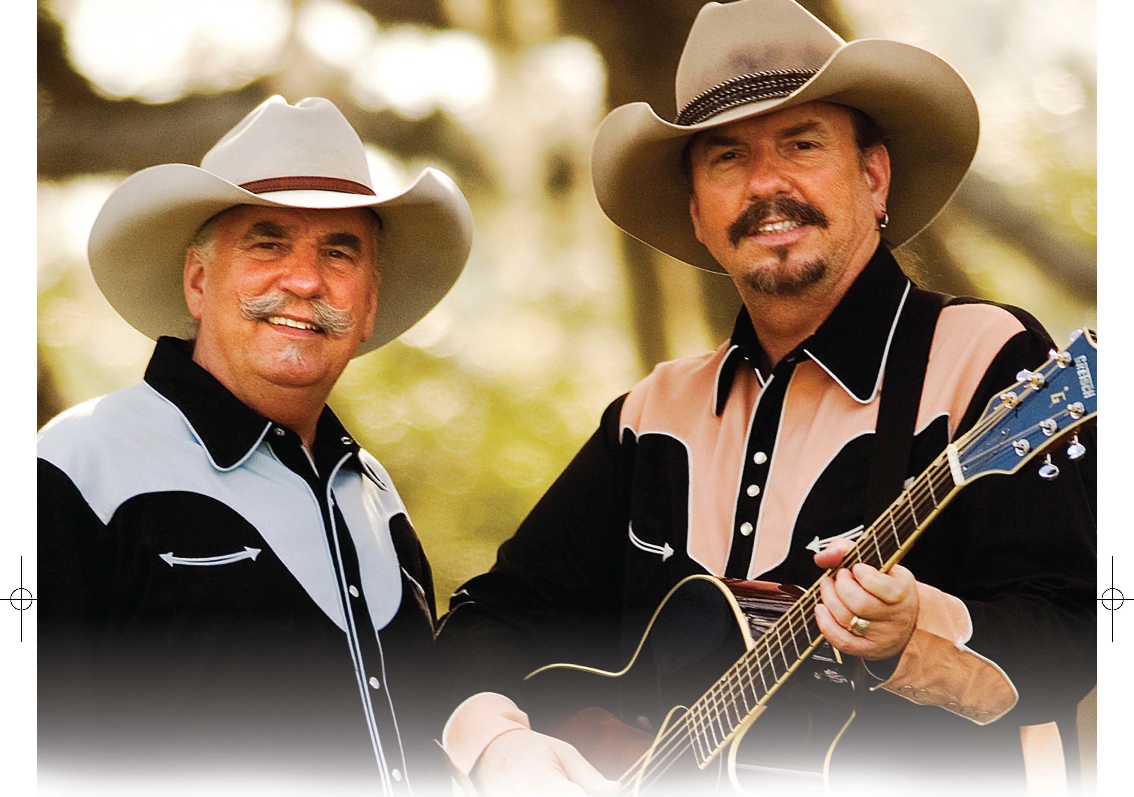 Country Music Duo The Bellamy Brothers Perform For The Troops In