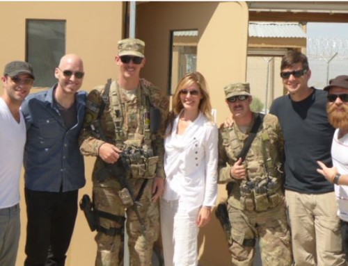 VERTICAL HORIZON AND CHRISTINE MOORE ENTERTAIN TROOPS IN KUWAIT AND AFGHANISTAN OVER JULY 4TH HOLIDAY